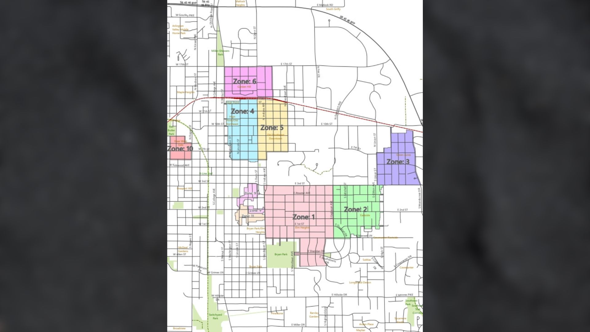 Residents in nine Bloomington parking zones must apply digitally for new permits